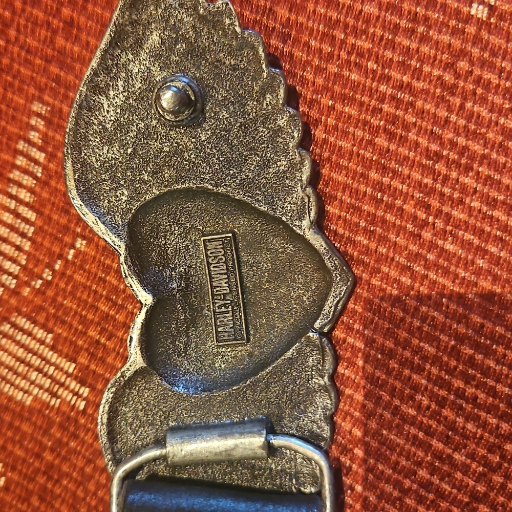 Rare Harley Davidson Vintage Belt Buckle - Picture 4 of 10